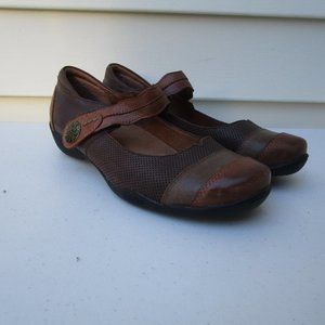 Taos Women's Shoe Angel Size 9M Brown Leather Mary Jane